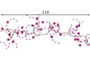 Гирлянда Pärla, фиолетовый цена и информация | Гирлянды | 220.lv