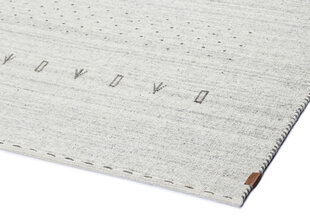 Шерстяной ковёр ручной работы Narma Tornio, натуральный, белый, 140 x 200 см цена и информация | Ковры | 220.lv