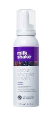 Milkshake COLOUR WHIPPED CREAM Neskalojams tonējošs kopjošs putu balzams visiem matu tipiem 100 ml, Violet cena un informācija | Matu krāsas | 220.lv