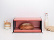 Brabantia Maizes kaste ar lejup atveramu vāku Terracotta Pink cena un informācija | Virtuves piederumi | 220.lv