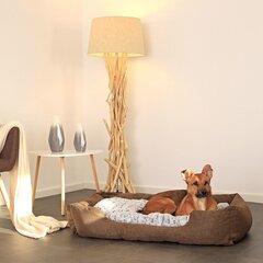 Лежак для собак Palermo, коричневый, 110 x 80 cм цена и информация | Лежаки, домики | 220.lv
