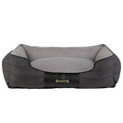 Scruffs guļvieta sunim Windsor Box Bed M, pelēka cena un informācija | Suņu gultas, spilveni, būdas | 220.lv