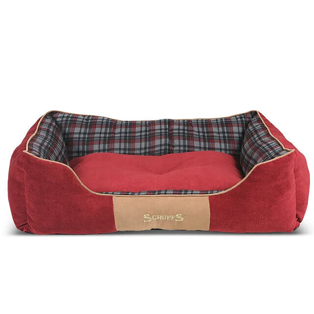 Scruffs guļvieta sunim Highland L, sarkana цена и информация | Suņu gultas, spilveni, būdas | 220.lv