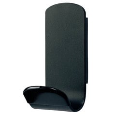 Pakaramais-āķis Steely ar magnētu melnā krāsā cena un informācija | Vannas istabas aksesuāri | 220.lv