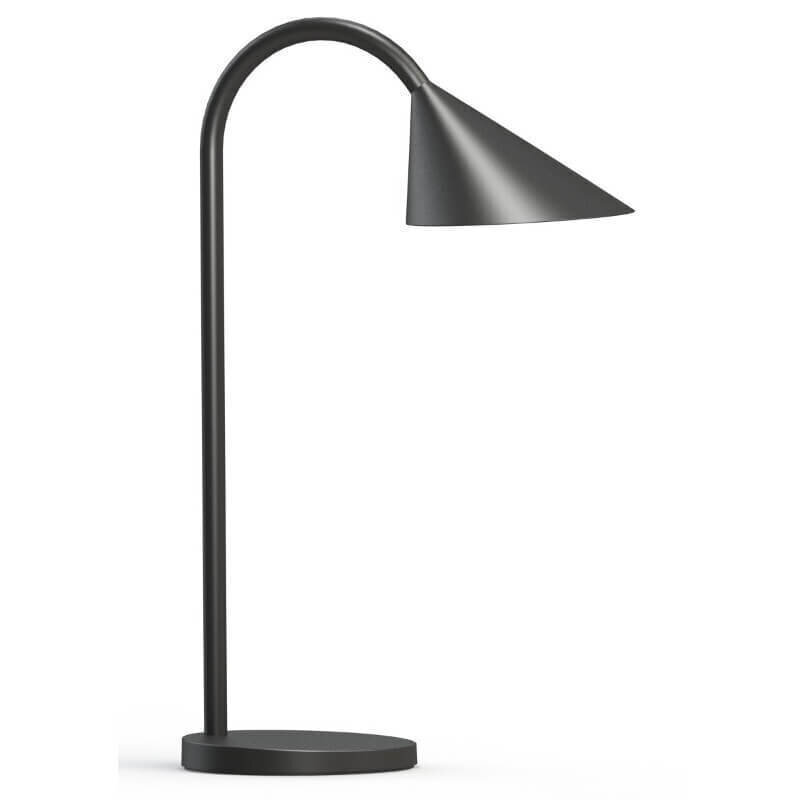 Galda lampa Sol Unilux, melna cena un informācija | Galda lampas | 220.lv