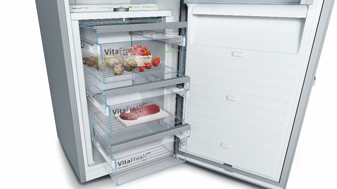 Bosch KSF36PIDP brīvstāvošs ledusskapis bez saldētavas, 186 cm cena un informācija | Ledusskapji | 220.lv