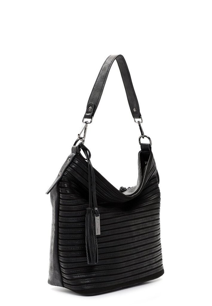 Tamaris rokas soma Dalia, melnā krāsā 901030189 cena un informācija | Sieviešu somas | 220.lv
