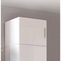 Шкаф Мальта, коричневый/белый цена и информация | Шкафчики для ванной | 220.lv