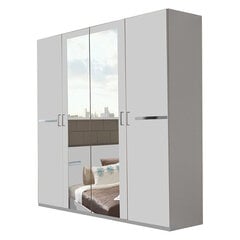 Шкаф Anna, 180 см, белый цена и информация | Шкафы | 220.lv