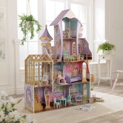 Kidkraft Greenhouse Castle koka leļļu māja cena un informācija | Rotaļlietas meitenēm | 220.lv