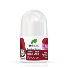 Dr. Organic rozes dezodorants 50 ml cena un informācija | Dr. Organic Smaržas, kosmētika | 220.lv