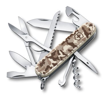 Victorinox Нож Перочинный Huntsman Camouflage Brown (1.3713.941) цена и информация | Туристические ножи, многофункциональные приборы | 220.lv