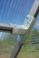 Arkveida siltumnīca Easy-Up 3 x 8m + jumta lūka ar automātiku цена и информация | Siltumnīcas | 220.lv