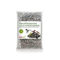 Saulespuķu sēklas putniem 1 kg цена и информация | Корм для птиц | 220.lv