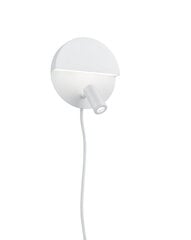 LED sienas lampa Mario, matēti balta cena un informācija | Sienas lampas | 220.lv