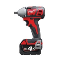 Аккумуляторный гайковерт Milwaukee M18 BIW12-402C цена и информация | Шуруповерты, дрели | 220.lv