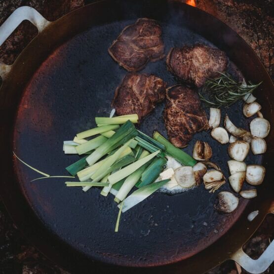 Ugunskura pannas Stark komplekts, 72 cm cena un informācija | Grila, barbekjū piederumi un aksesuāri | 220.lv