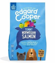 Suņu barība Edgard Cooper ar Norvēģijas lasi, 7 kg cena un informācija | Sausā barība suņiem | 220.lv