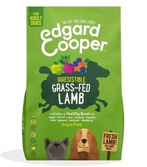 Полнорационный корм для собак Edgard and Cooper, GRASS-FED с бараниной, 700 гр. цена и информация | Сухой корм для собак | 220.lv