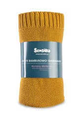 Sensillo bamboo -  хлопковое детское одеяло, серый цена и информация | Одеяла | 220.lv