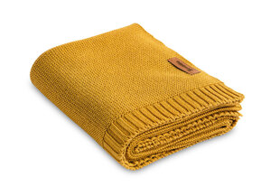 Sensillo bamboo - хлопковое детское одеяло, горчично-желтый цена и информация | Одеяла | 220.lv