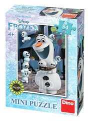 Minipuzle Disney Frozen, 54 gab., Dino цена и информация | Пазлы | 220.lv