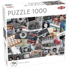 Tactic puzle, 1000 gab., Retro mehānika cena un informācija | Puzles, 3D puzles | 220.lv