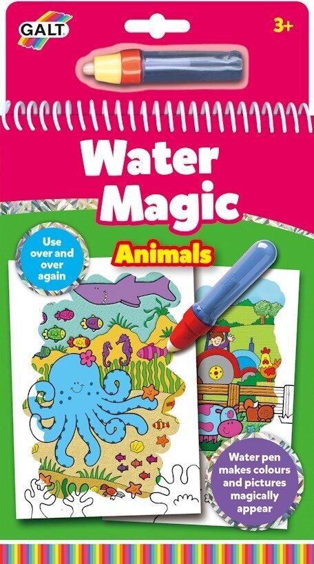 Water Magic Animals magīskā krāsošanas grāamta (A3079H pants) цена и информация | Krāsojamās grāmatas | 220.lv