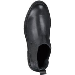 Женские кожаные сапоги Tamaris, черные,  907141103 цена и информация | Женские сапоги | 220.lv