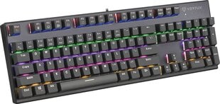 Vertux Tactical RGB cena un informācija | Klaviatūras | 220.lv
