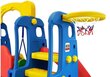 Rotaļu laukums Sunny, zilā krāsā cena un informācija | Slidkalniņi, kāpšanas konstruktori | 220.lv