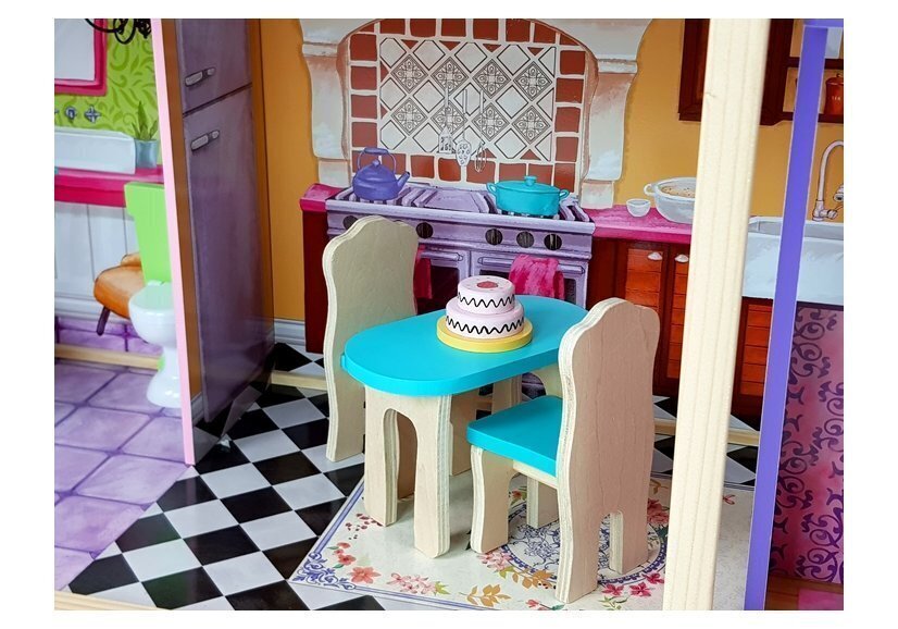 Koka leļļu māja ar liftu, Stella цена и информация | Rotaļlietas meitenēm | 220.lv