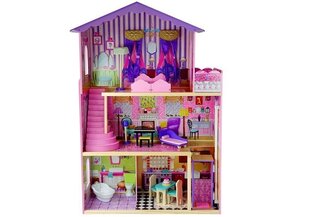 Деревянный дом для кукол, с лифтом Stella цена и информация | Игрушки для девочек | 220.lv
