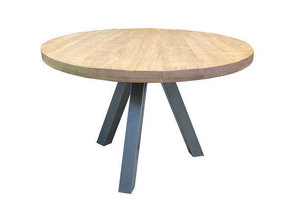 Ēdamistabas galds Tische Ø120 cm, dabiska toņa cena un informācija | Virtuves galdi, ēdamgaldi | 220.lv