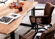 Pusdienu galds Tische, 90 x 180 cm, melnas kājas cena un informācija | Virtuves galdi, ēdamgaldi | 220.lv
