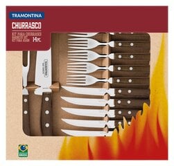 Комплект для гриля 14 шт. Tramontina Churrasco цена и информация | Столовые приборы | 220.lv