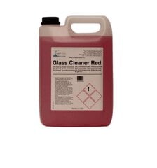 Stiklu un virsmu tīrīšanas līdzeklis Glass Cleaner Red, 5L cena un informācija | Tīrīšanas līdzekļi | 220.lv