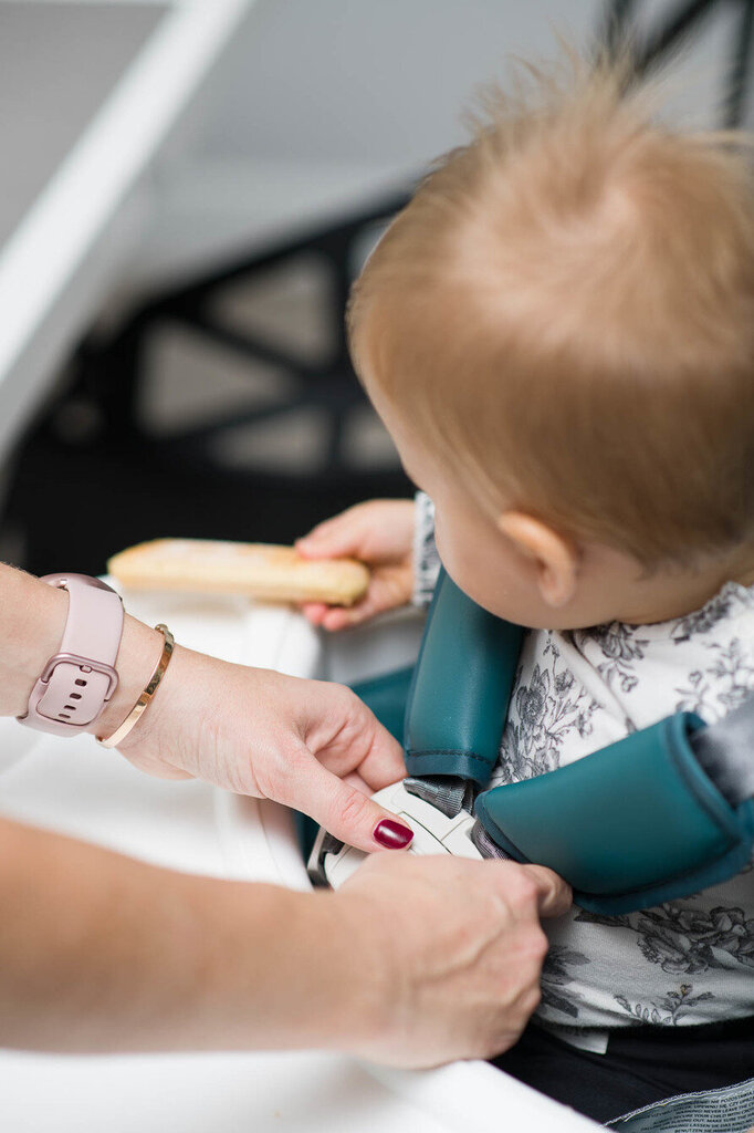 Caretero ēdināšanas krēsls Tuva 2in1, zaļš cena un informācija | Barošanas krēsli | 220.lv