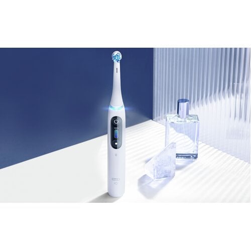 Oral-B iO7 Series White Alabaster cena un informācija | Elektriskās zobu birstes | 220.lv