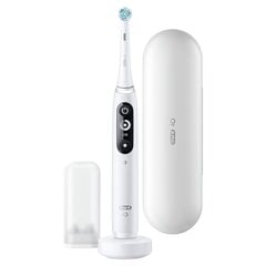 Oral-B iO7 Series White Alabaster cena un informācija | Elektriskās zobu birstes | 220.lv