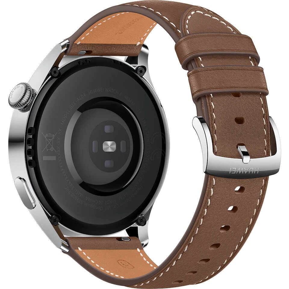 Huawei Watch 3 Classic Cocoa Brown Leather cena un informācija | Viedpulksteņi (smartwatch) | 220.lv
