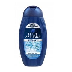 Dušas želeja un šampūns vīriešiem Felce Azzurra Fresh Ice, 400 ml cena un informācija | Dušas želejas, eļļas | 220.lv