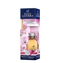 Felce Azzurra aromātiskie kociņi Cherry Blossom & Peony, 200 ml cena un informācija | Gaisa atsvaidzinātāji | 220.lv