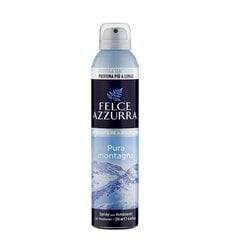 Felce Azzurra gaisa atsvaidzinātāja aerosols Pure Montai, 250 ml cena un informācija | Gaisa atsvaidzinātāji | 220.lv