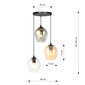 Emibig piekarināmā lampa Istar 3 Premium BL cena un informācija | Lustras | 220.lv