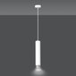 Emibig piekarināmā lampa Kibo 1 White/Chrome cena un informācija | Piekaramās lampas | 220.lv