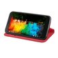 Telefona maciņš priekš Samsung Galaxy A22 5G, Hallo Smart Magnet Book Case, sarkans цена и информация | Telefonu vāciņi, maciņi | 220.lv