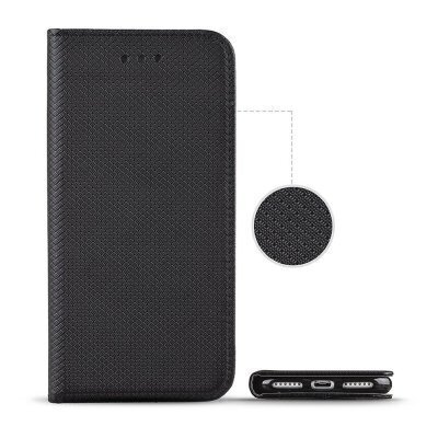 Telefona maciņš priekš Samsung Galaxy A22 5G, Hallo Smart Magnet Book Case, melns цена и информация | Telefonu vāciņi, maciņi | 220.lv