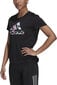T-krekls sievietēm, Adidas Fast Gfx W Black GV1340/XS cena un informācija | T-krekli sievietēm | 220.lv