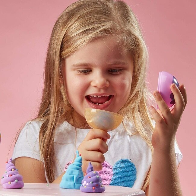 LolliPutti Super vieglas un lieliski atsperojošās Putas Ice Cream (15cm) bērniem no 3+ gadiem cena un informācija | Modelēšanas un zīmēšanas piederumi | 220.lv